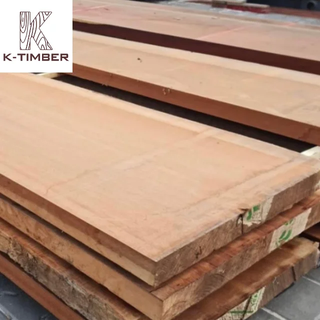 Sipo Slab Africa Wood Hardwood Flooring Block Board Wooden Osb Board Pine Wood Timber Building Materials KTimber