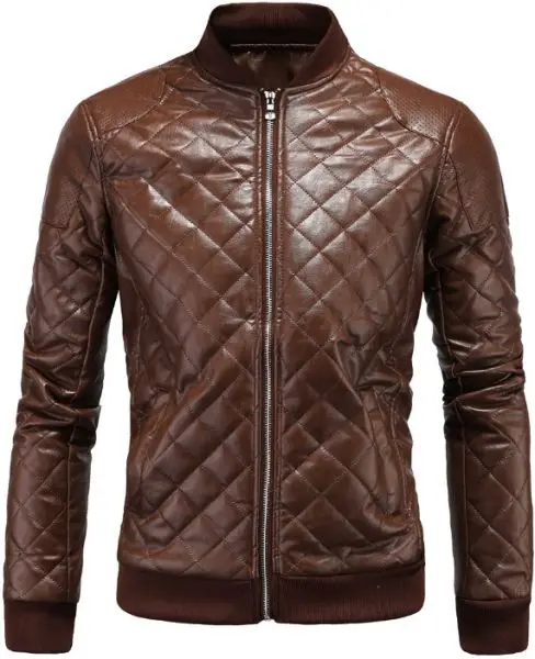Top Quality leather jackets coat with polyester and fur lined made of genuine leather cowhide sheepskin
