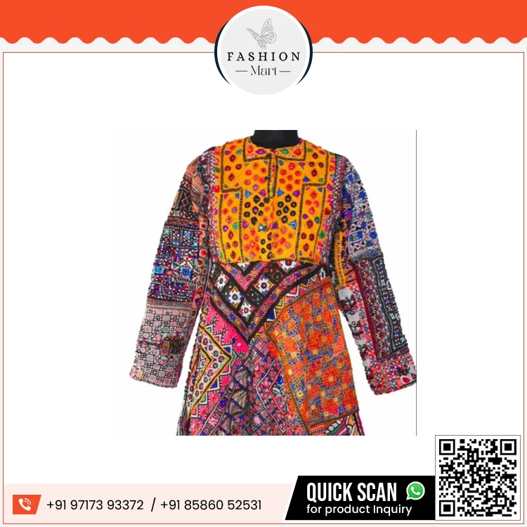 Buy Vintage Afghani Banjara Dress with Handcrafted Embroidery Unique and Comfortable Antique Design