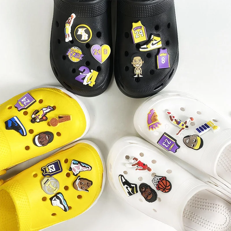 Баскетбольные Подвески Croc 44 шт. подвески для обуви Crocs булавки аксессуары милый
