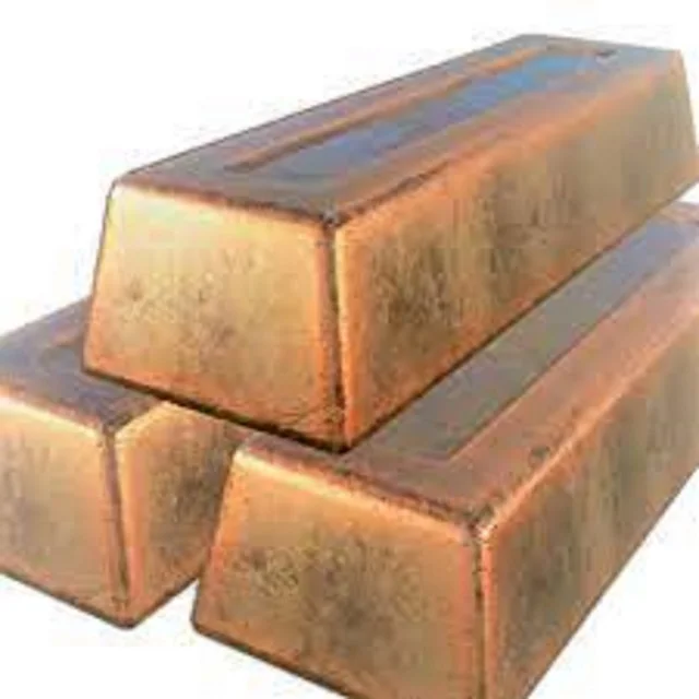 Copper Ingots Pure Copper Ingot 99.999% Phosphorous Copper Ingots