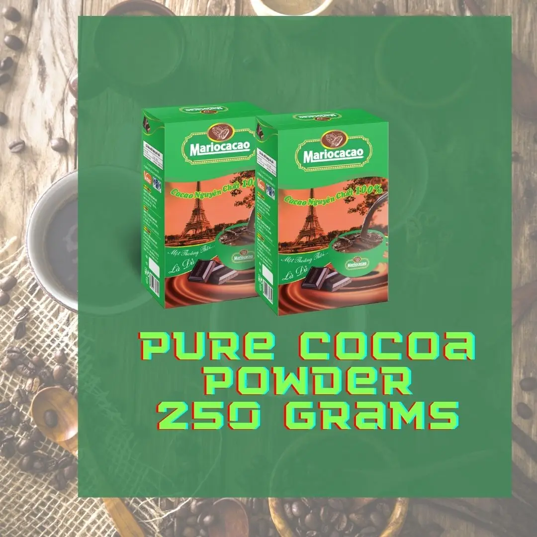 Suitable Price Wholesale Organic 100% Pure Natural Chocolate Ingredient Cocoa Powder MARIO COFFEE From Vietnamese Brand