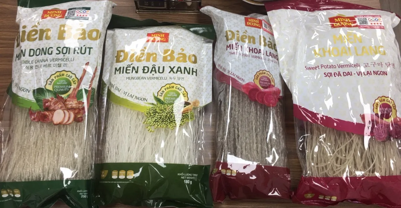 Green bean vermicelli Vermicelles de haricot mungo 180gr