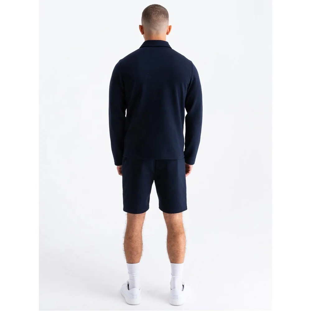 New Hot Sale Customized Men Summer Tracksuits 100% Cotton Men Two Piece Shorts And Hoodies Twin Sets