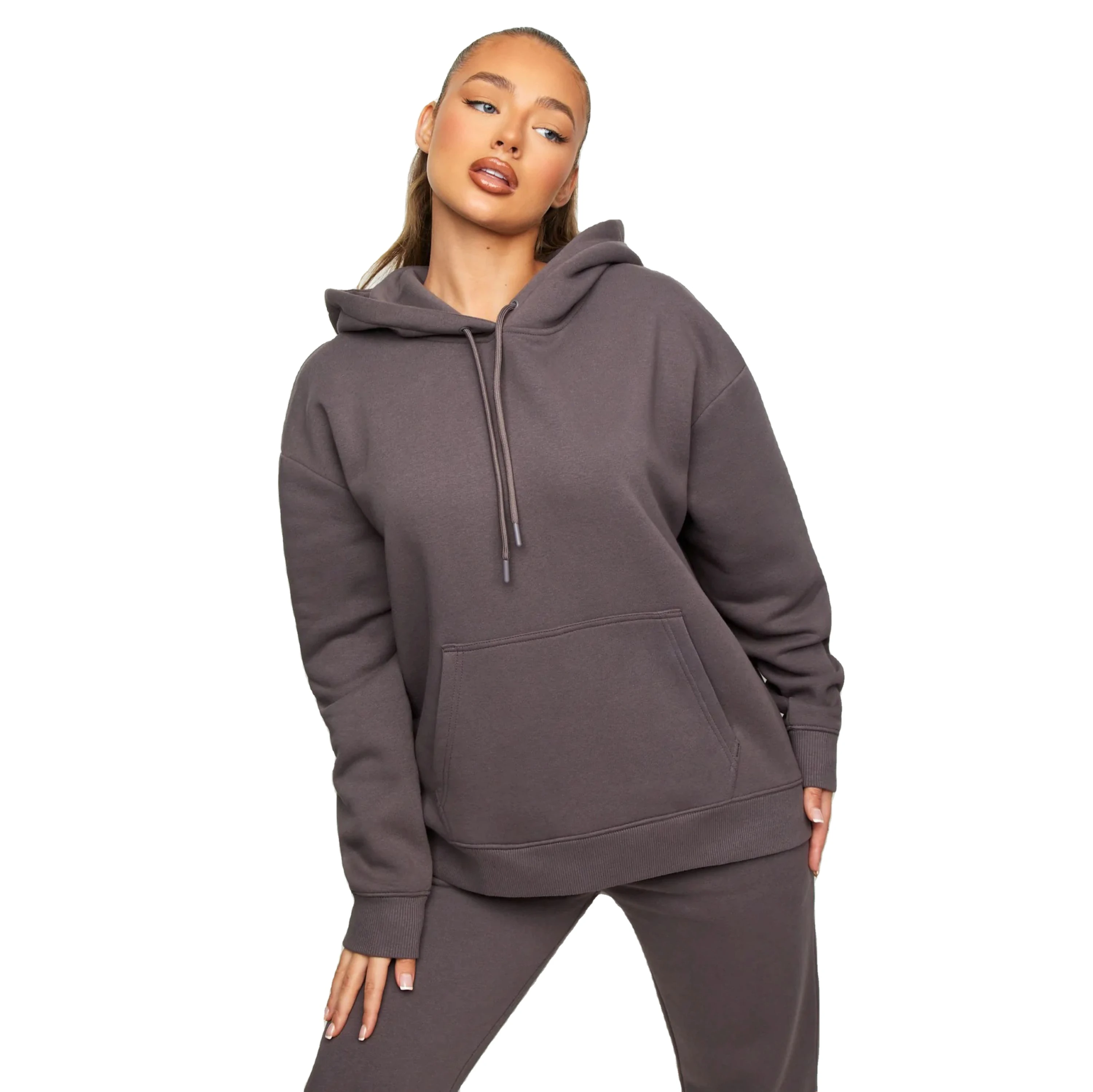 Fall Winter Fashion Plus Size Casual Pullover  Cotton Korean Hoodie Streetwear Womens Crop Top Sweatshirt Woman Clothes Hoodies