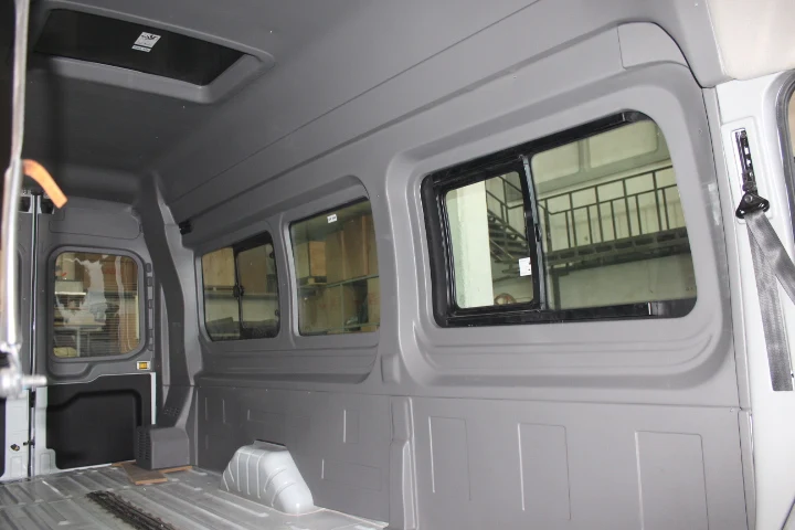 VKM-09 **TRANSIT INTERIOR TRIM SET** THERMOFORM ABS PLASTIC FOR COMMERCIAL VEHICLES, MOTORHOMES, MINIBUSES, COACHES, BUSES