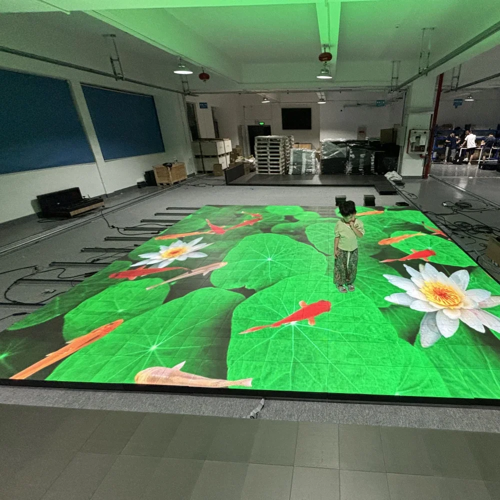 Normal Indoor LED dance floor screen P2.604 P2.976 P3.91 P4.81 - Buy Interactive Dance Floor