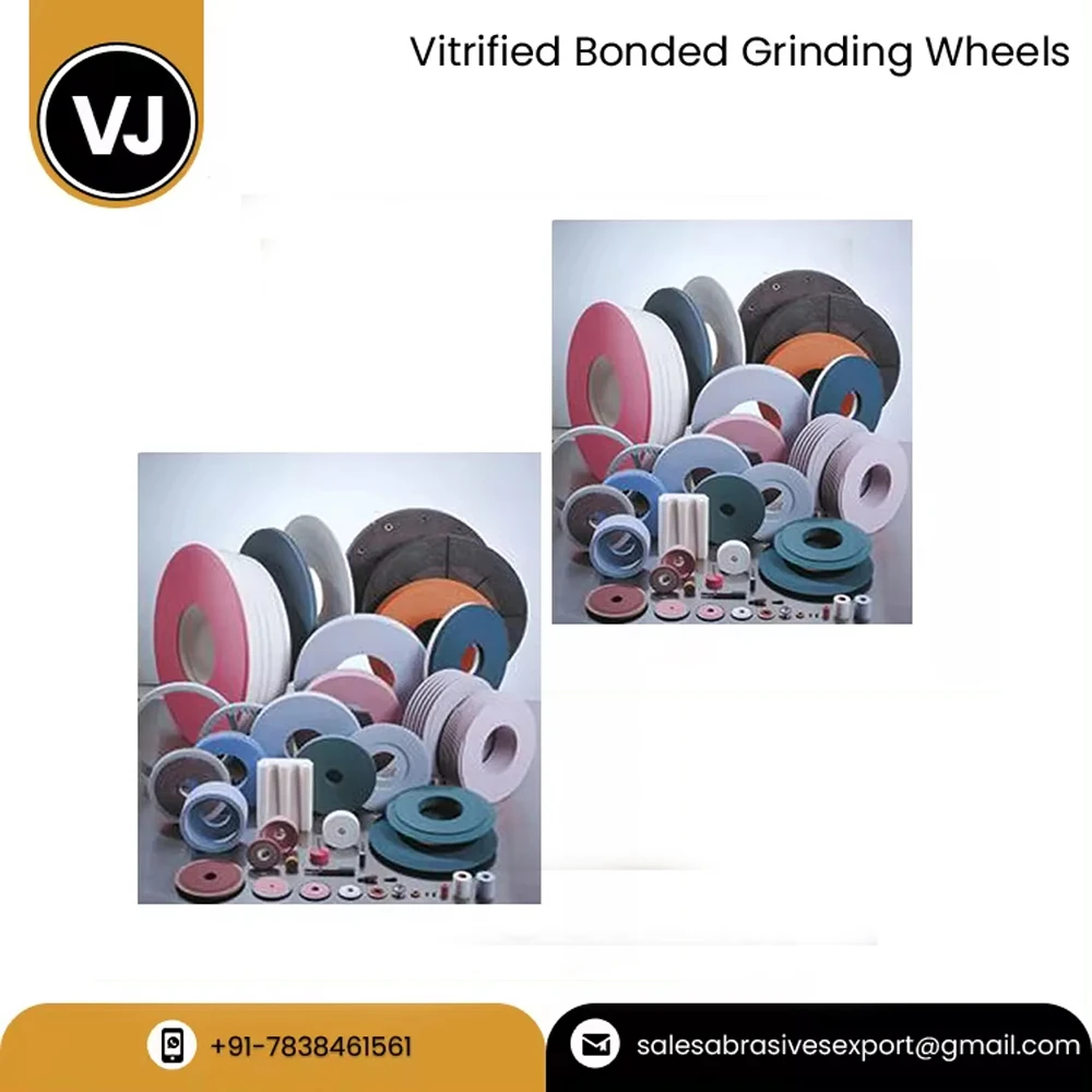 Abrasive Flat Disc Shape Aluminium Oxide Material Wholesale Abrasive Tool Vitrified Bonded Grinding Wheels For Bulk Purchase