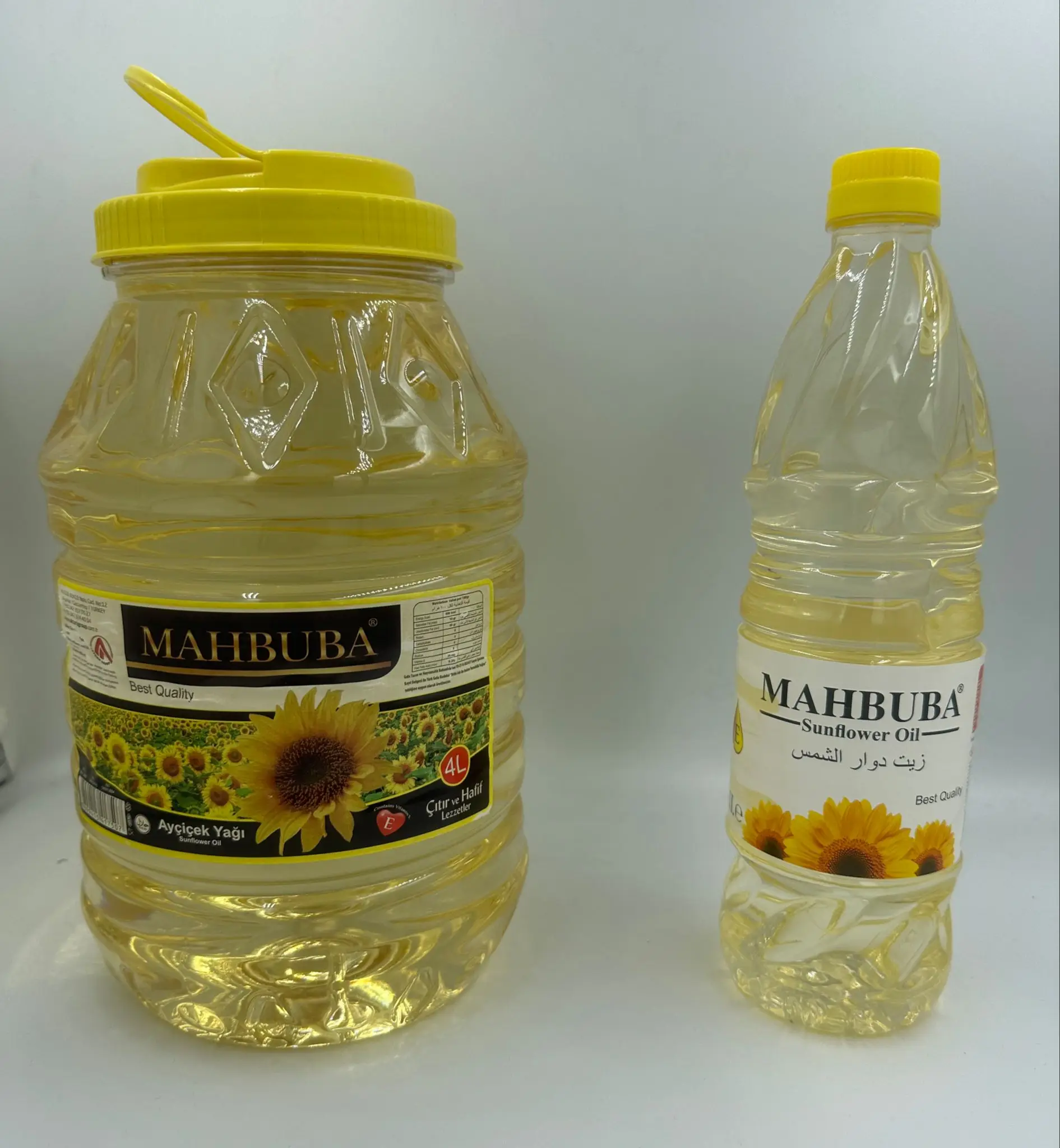 Best Quality 4L Sunflower Oil OEM Mahbuba Organic Sunflower Oil From Turkey First Quality 100% Purity Turkish High Quality