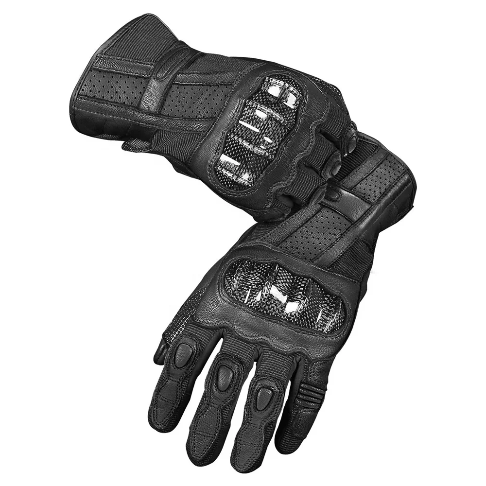 Best Quality Custom Protective Leather Motorcycle warm glove waterproof touch screen winter riding biker motorbike racing gloves