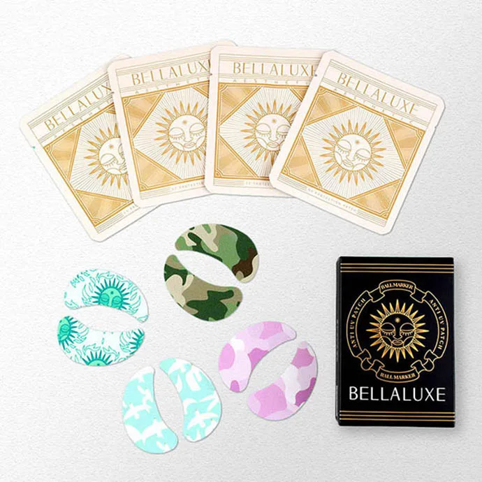 Winter Ski Face Stickers golf Outdoor Riding UV Protection Kinesiology Tape Muscle Patch Antifreeze Face Tape Patch