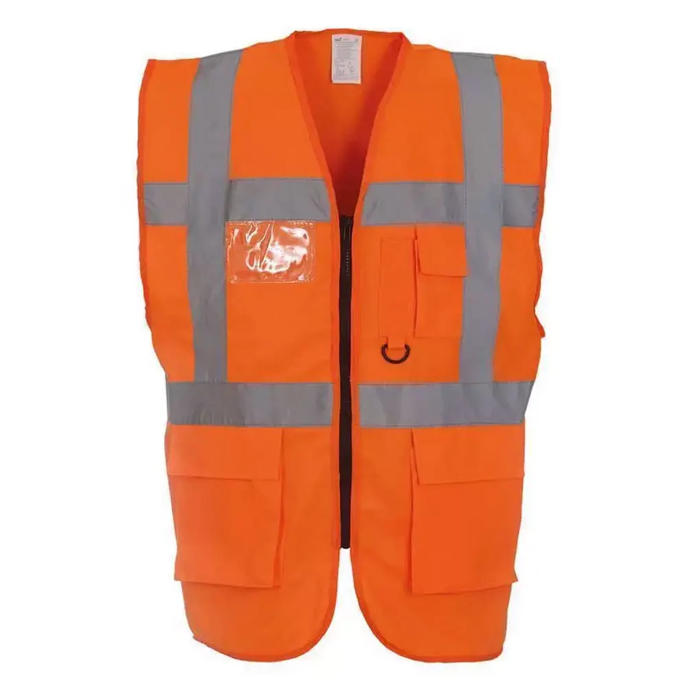 Wholesale Price Best Selling Top 2024 New Style Safety Vest With Pocket Made In Best Material Safety Work Vest