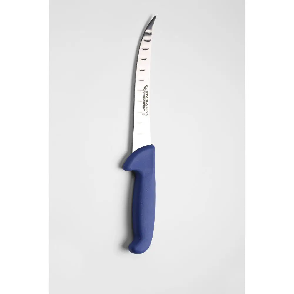 High Quality Slotted Saltbae Nusret Knife Kitchen Meat Steak Knife Steak Meat Cutter Stainless Steel 2024 New Design Steak Knife