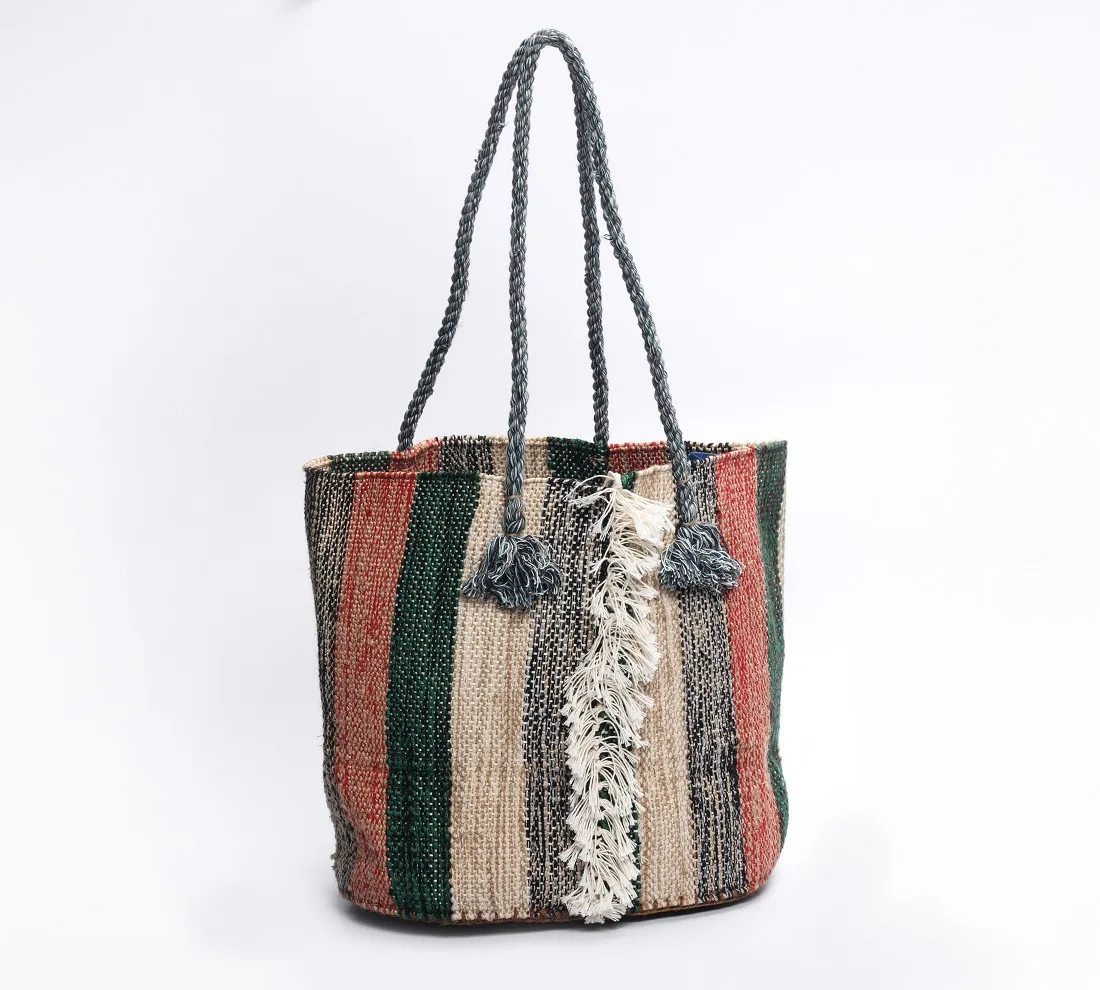 Customized Eco jute Bags Woven Promotional Hand Bag Tote Gifts Silk Customized Logo Item Style Time Pattern Export From BD