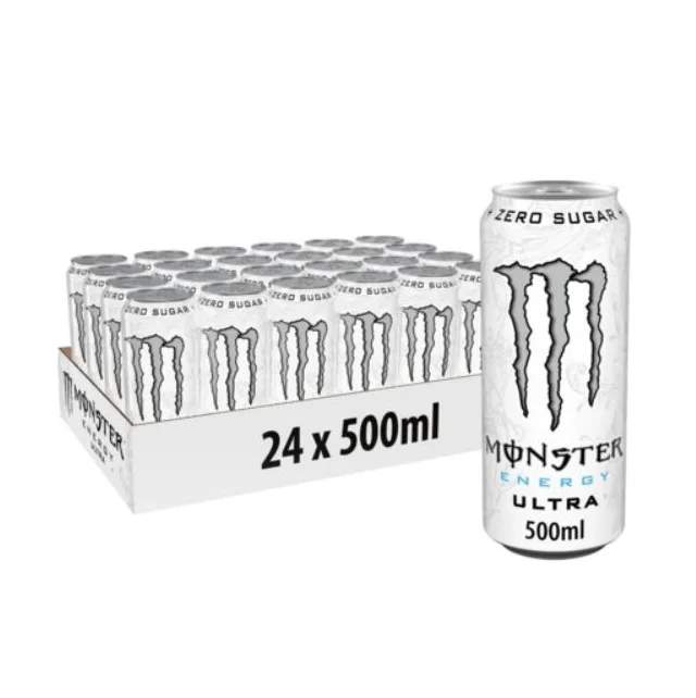 Monster Zero Ультра 500 мл лучший тропический спортивный напиток без сахара энергетическая бутылка упаковка чистое блаженство