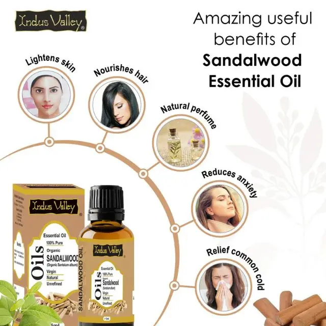 Bio Organic Essential Oil OEM/ODM Natural Aromatherapy Sandalwood Perfume Oil Pure Essential Oil For Skin Care Hair Care