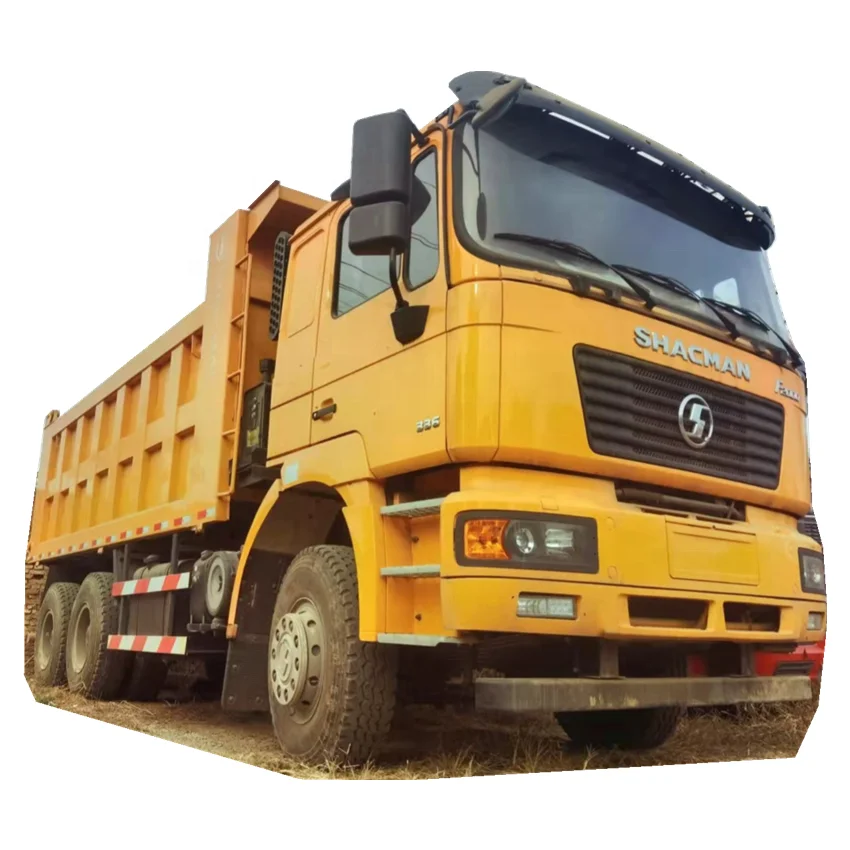 Подержанный F2000 автоматический 6x4 самосвал Shacman грузовик для продажи