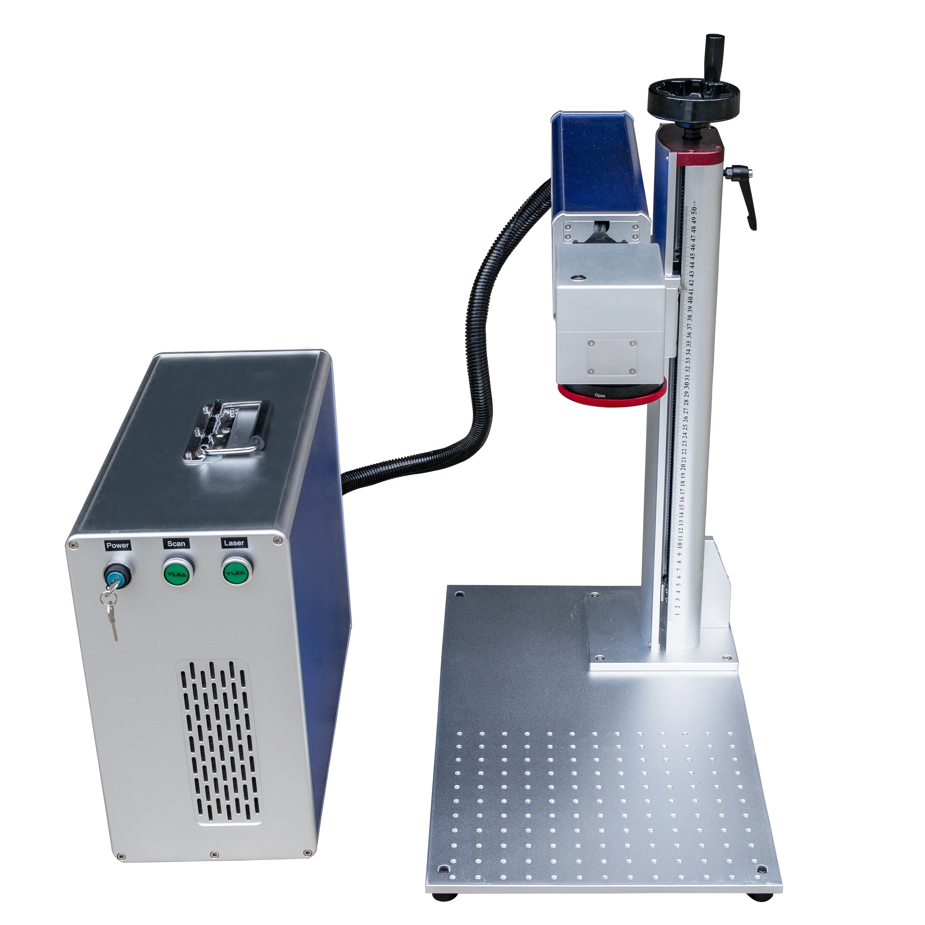 Good Quality 3d Fiber Laser Deep Marking Machine 30w 50watt with Raycus Jpt Mopa Laser Marking Machine