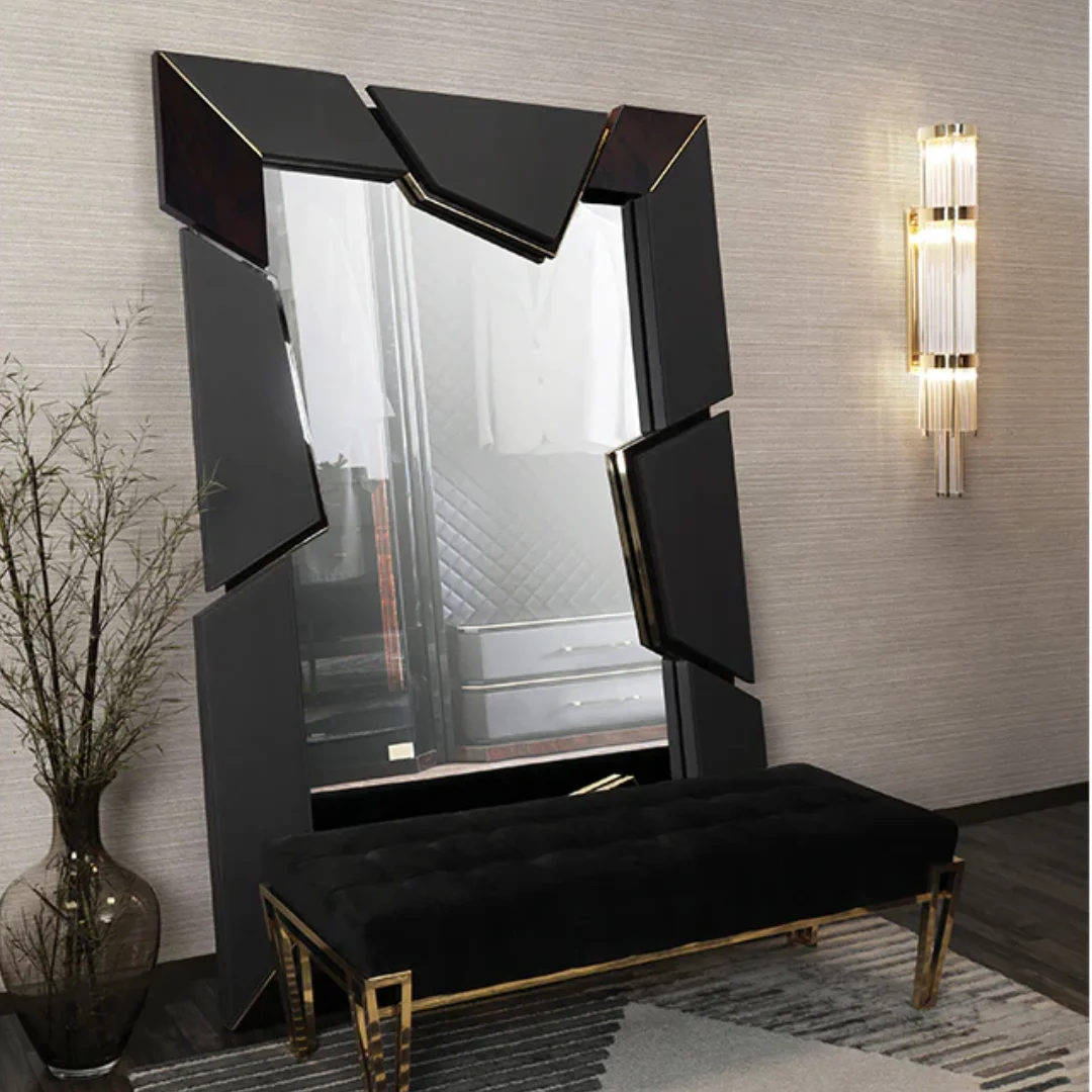 High Quality Rectangular wall-mounted Thor Wall Rec Mirror for Bedroom Living Room for Apartment Office Building