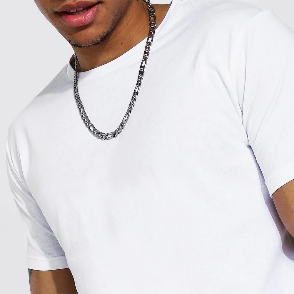 white color men cotton plain twin set Summer New Design Mens Clothing Breathable Fashion Custom T Shirt