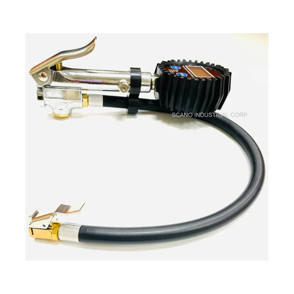 Tyre Inflator Pressure Gauge