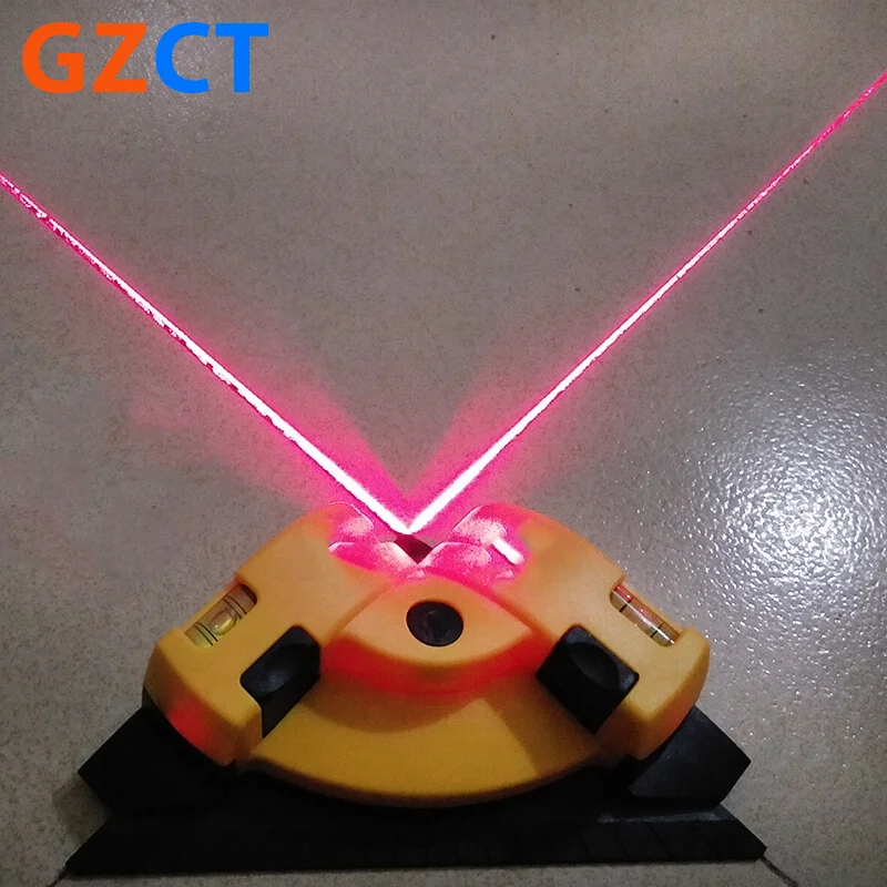 Multi-function Right Angle 90 Degree Laser Red Line Level Square Vertical Horizontal Right Angle Instrument Laser Level