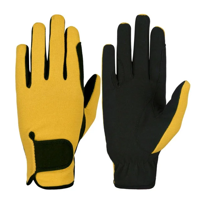Wholesale Custom High Quality Winter Fitness Outdoor Sport Therapeutic Equestrian Horse Riding Gloves