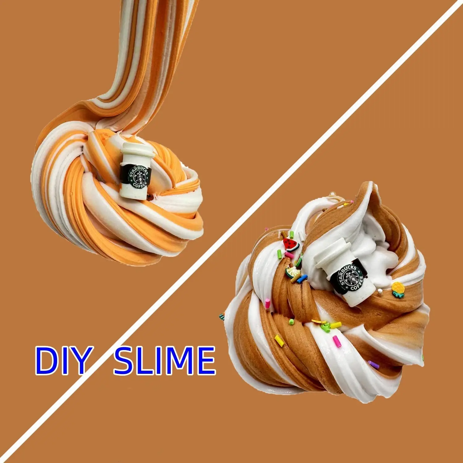 Slime Suppliers Hot Selling Playdough Crystal Clear Slime Gradient Transparent Crystal Mud Non-Stick Fluffy Slime