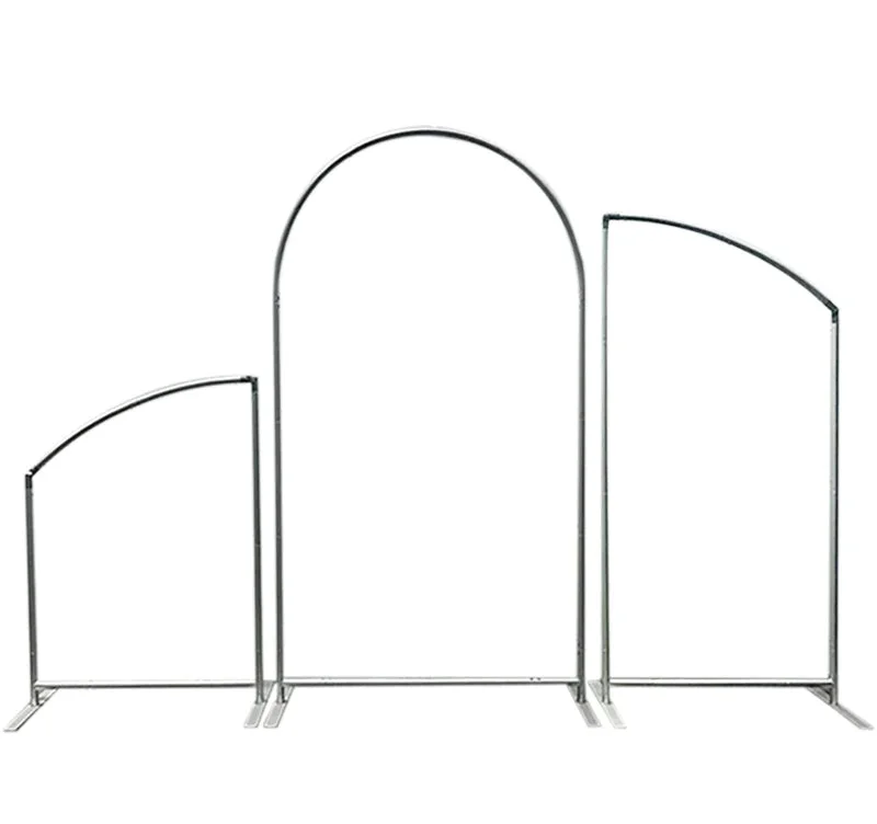 Sliver Aluminum Arch Backdrop Stand Kits