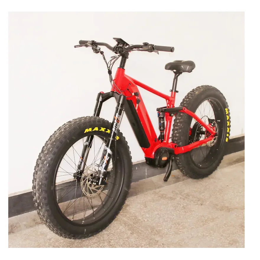 Brand New Original 11 Speed Fat Tire E Bike Mid Drive eBike Electric Bicycle 1000W 48V 20Ah EBike For Sale