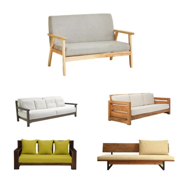 White color modern extra long leather or fabric sofa for home furniture direct Factory