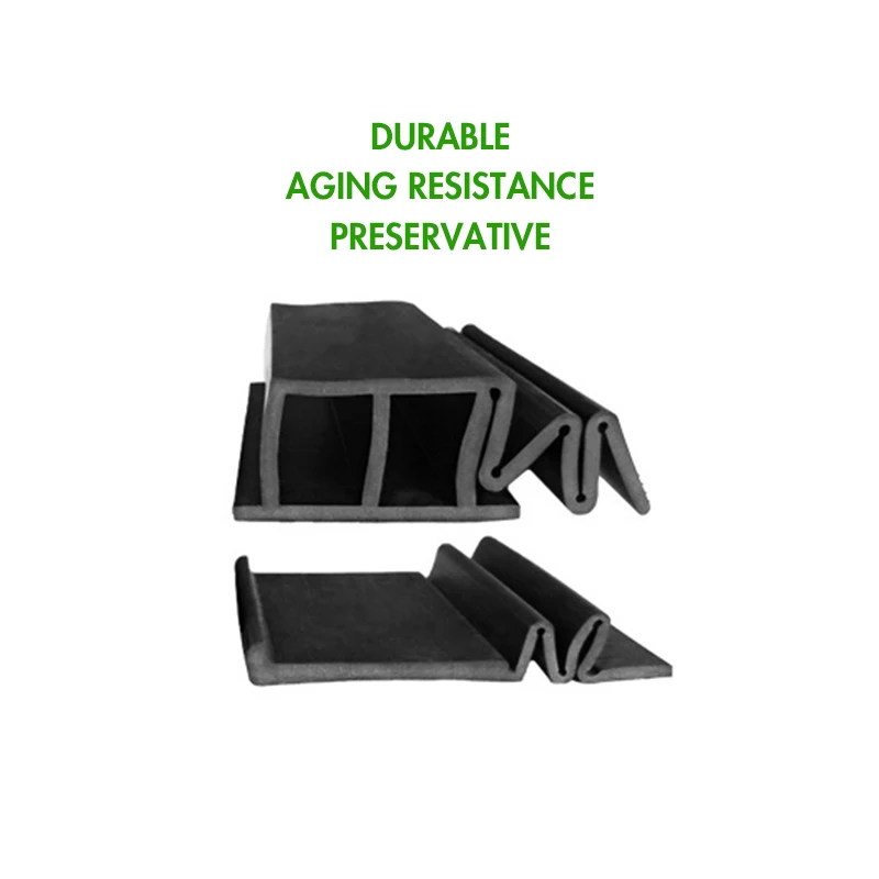 High quality extruded rubber seal durable rail caulking gap track sealing strip