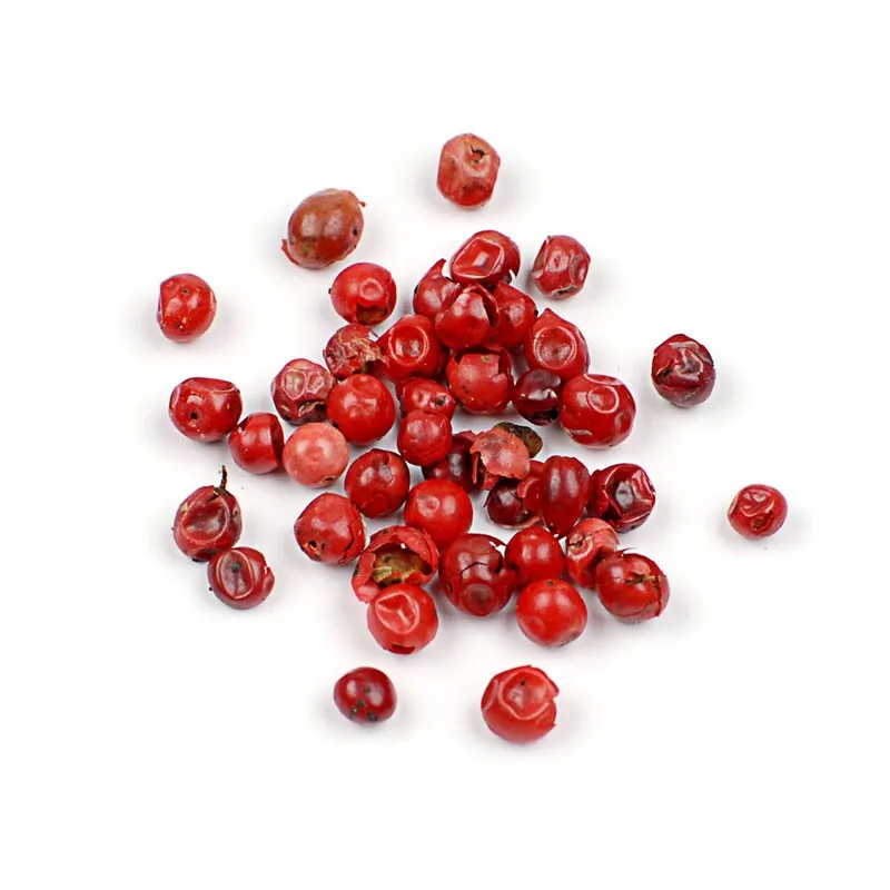 Wholesales new arrival spices 2023 New crop top quality whole pink pepper round  pink peppercorn dried pink peppercorns