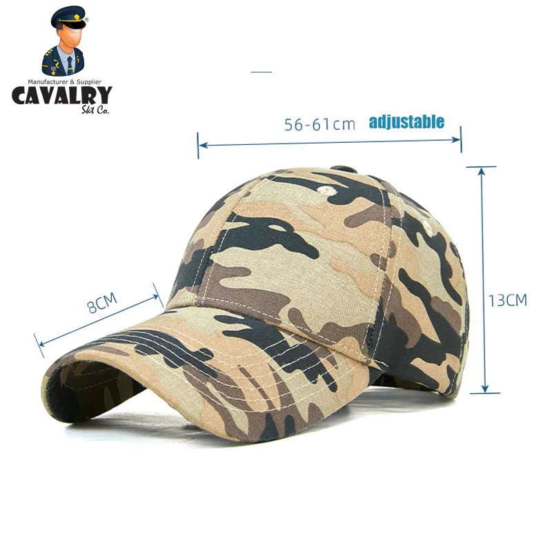 Street Style Multi Cam Sports Baseball Caps Comfortable Fabric Multi Cam Sports Baseball Caps By CAVALRY SKT COMPANY