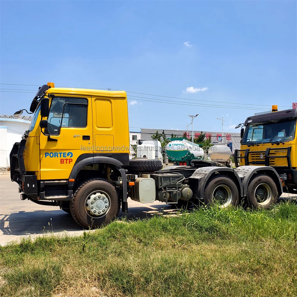 SINOTRUK 6x4 тягач 371hp новый двигатель weichai головка грузовика 10 колесных 2023 модель лошади