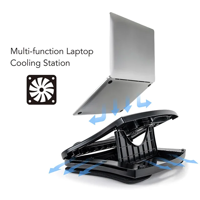 Laptop Stand Lap Desk Cooling Pad For Laptop With Cushion AIDATA