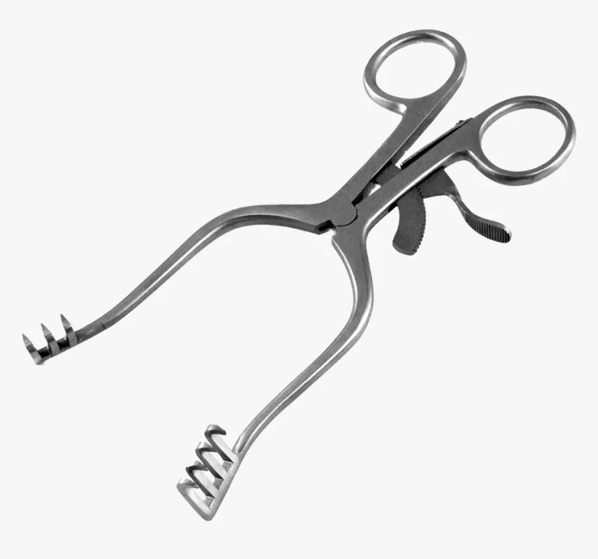 Weitlaner Retractor, Self-Retaining Retractor Blunt Prongs 3x4  Surgical Veterinary Stainless Steel Instruments