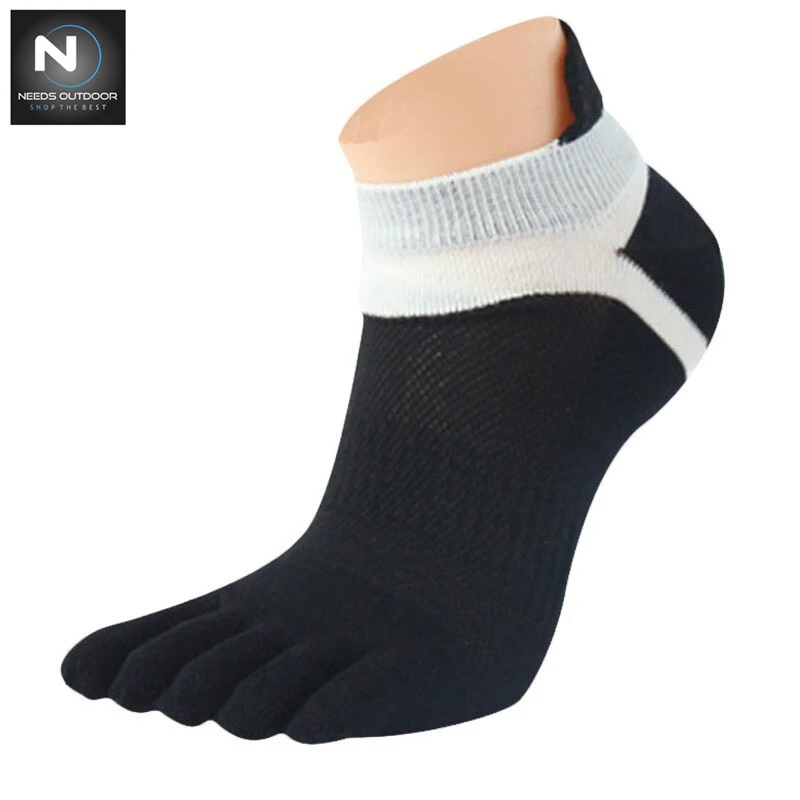 1 Pair Casual Men unisex professional compression socks short Mesh Sports Running Five Finger Toe Socks By NEEDS OUTDOOR