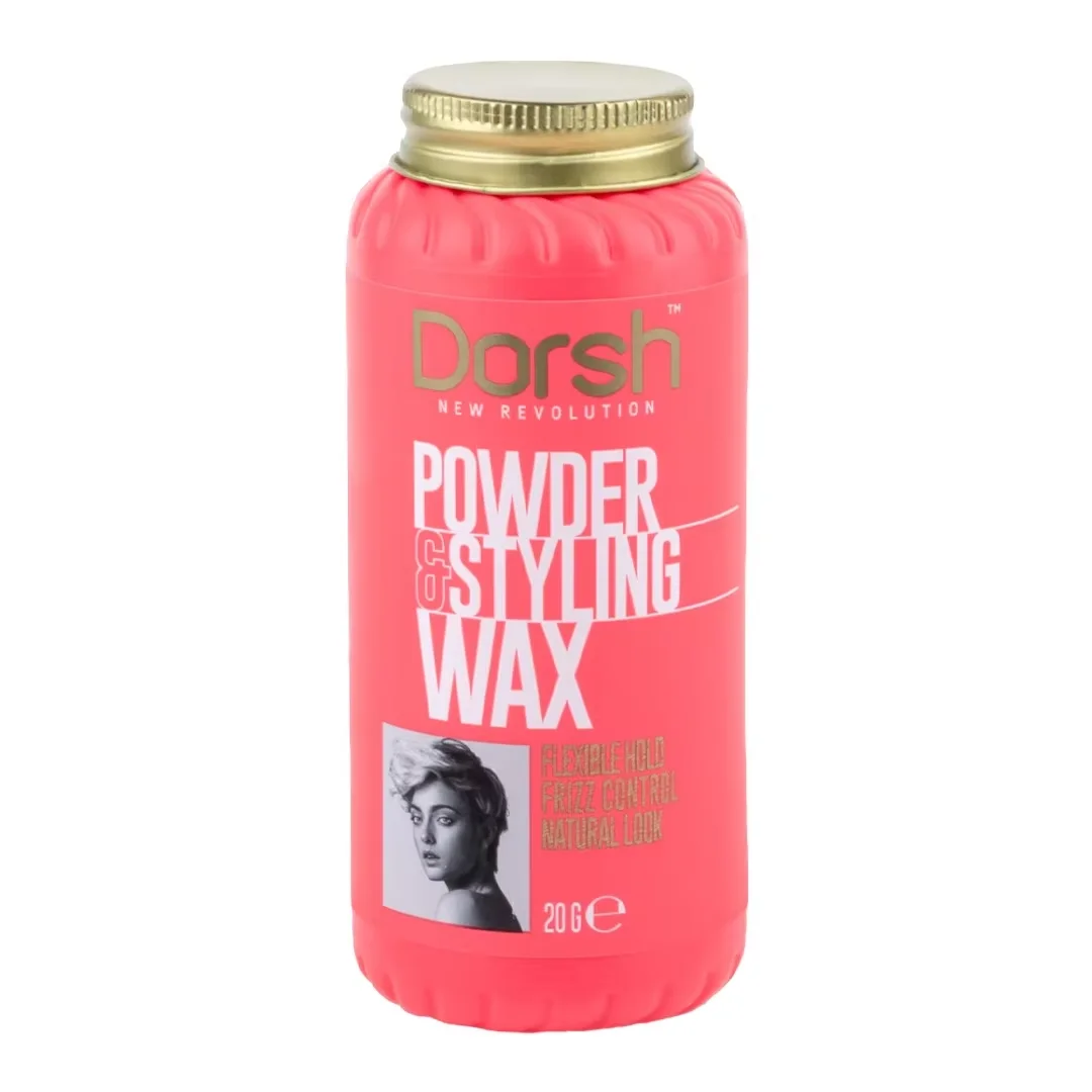 POWDER STYLING DORSH WOMEN WAX 20 G Matte Hair Wax Strong Hold Hair Wax from Turkey with Best Price