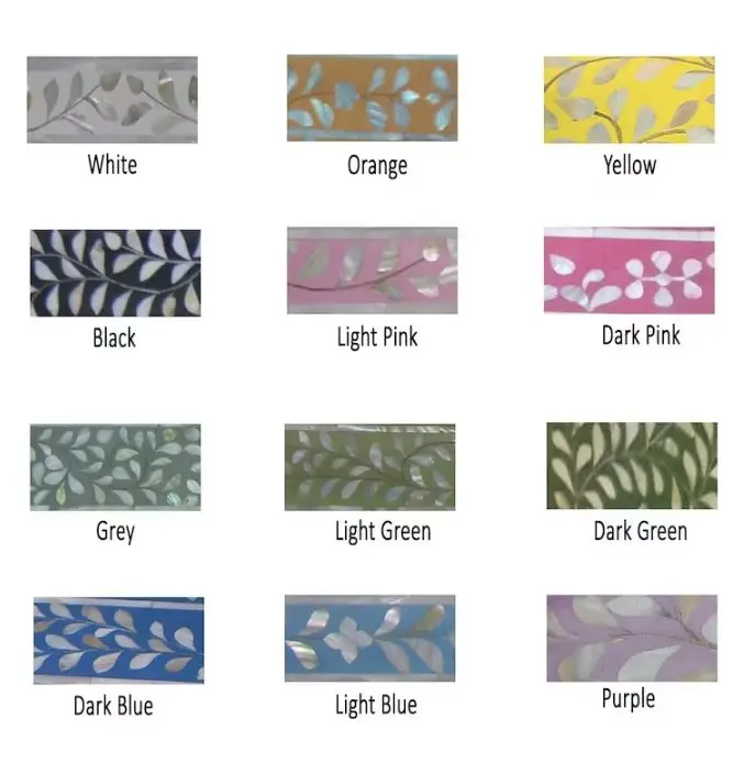 Indian Handmade Bone Inlay Furniture Chest of Drawer Wooden Modern Floral Pattern End table Side table Luxury Home Decor