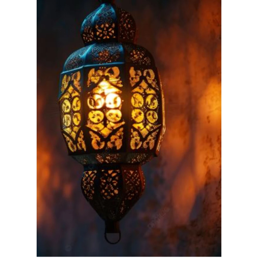 Cutout Design Moroccan Lantern Custom Modern Ramadan Decorative Islamic Lantern In Reasonable Price Eid Lantern
