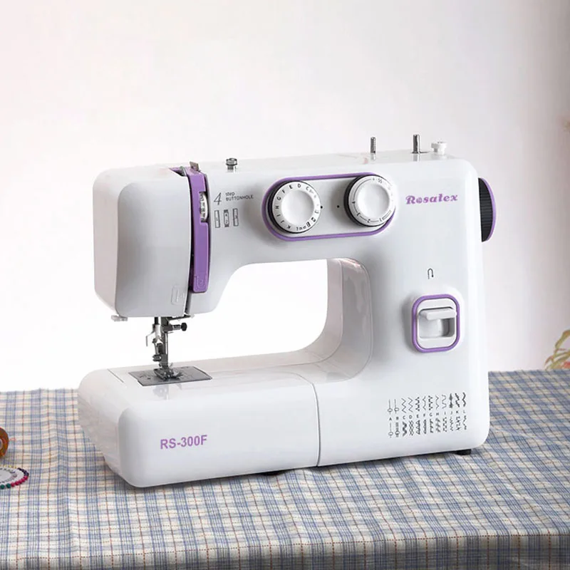 Domestic Sewing Machine RS- 300F Different patterns 24 stitches Apparel machinery