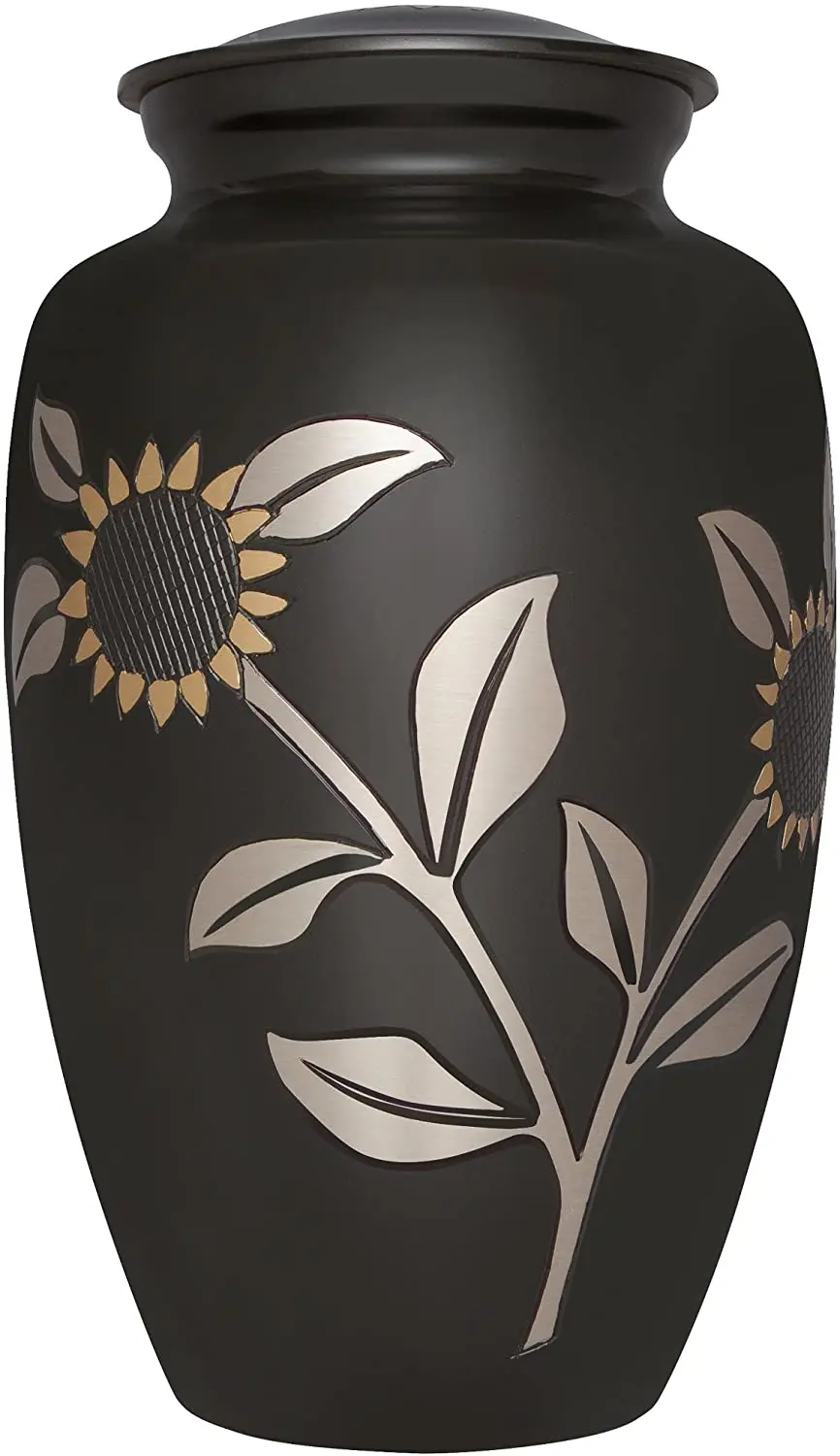 Factory Price Aluminum Metal Cremation Urn for Human Ashes At Wholesale Price From India Memorial Metal Cremation Urns