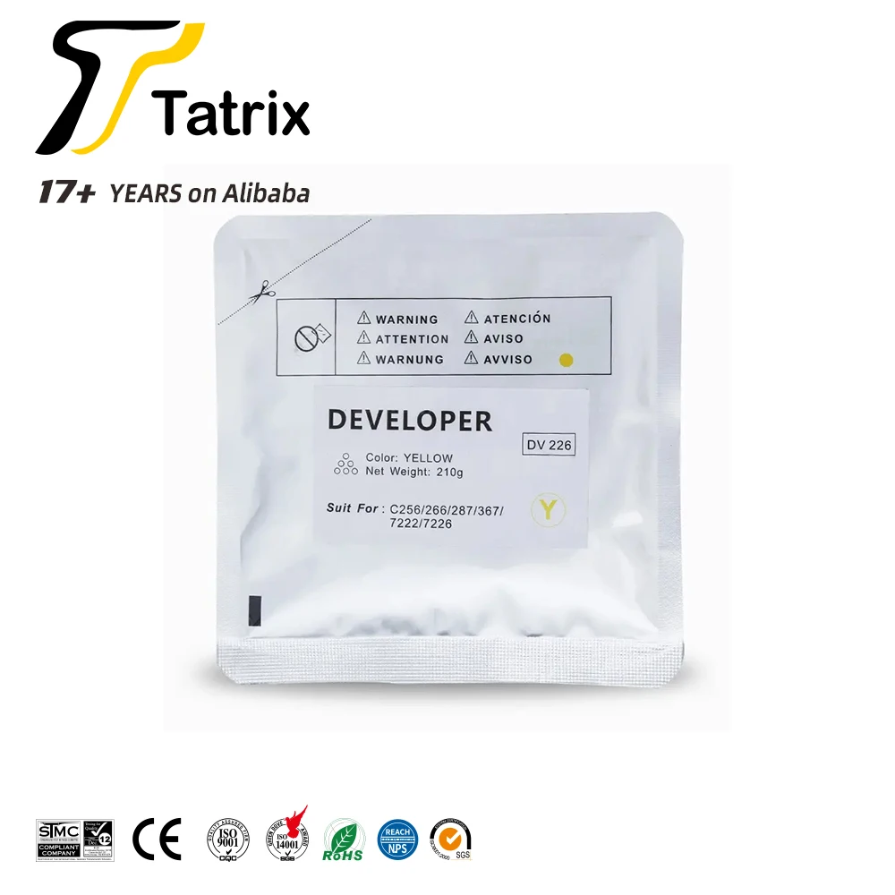Tatrix DV226 Developer C2270 For for Konica Minolta C256 266 287 367 7222.7226