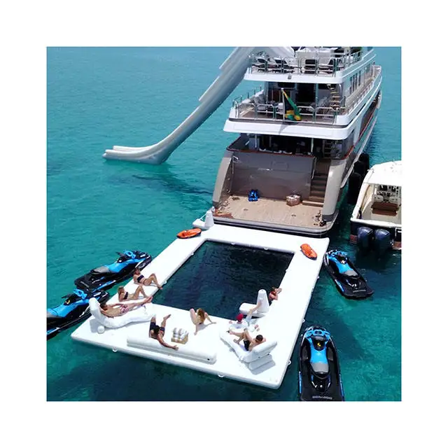 Y&G Purchase Wholesale inflatable yacht dock inflatable dock platform inflatable docking station