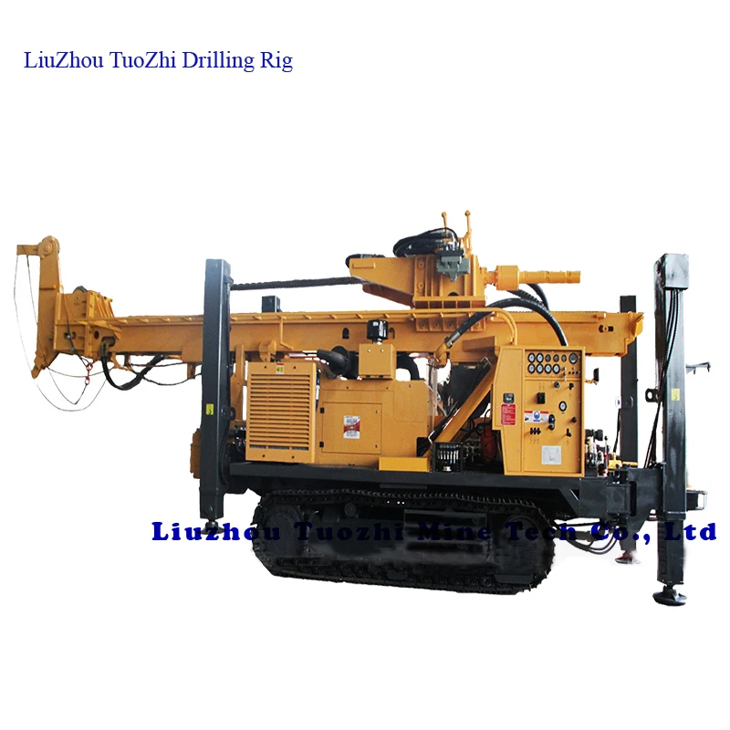 1200m Top drive Deep Well Water Well Drilling Rig