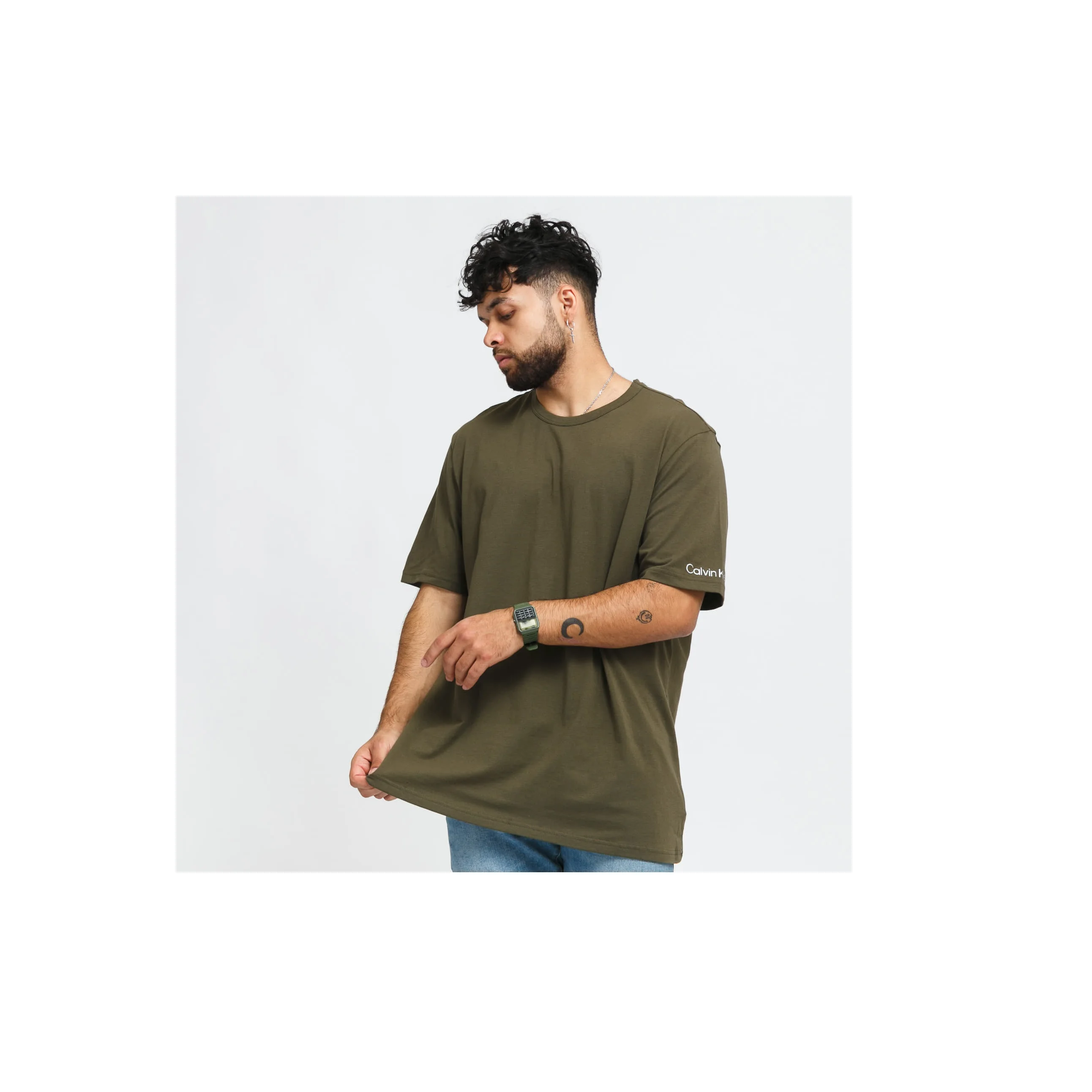 190 Grams Men Drop Shoulder T-shirt Unisex Blank Custom Logo oversize Loose Streetwear Cotton Plain oversized tshirt