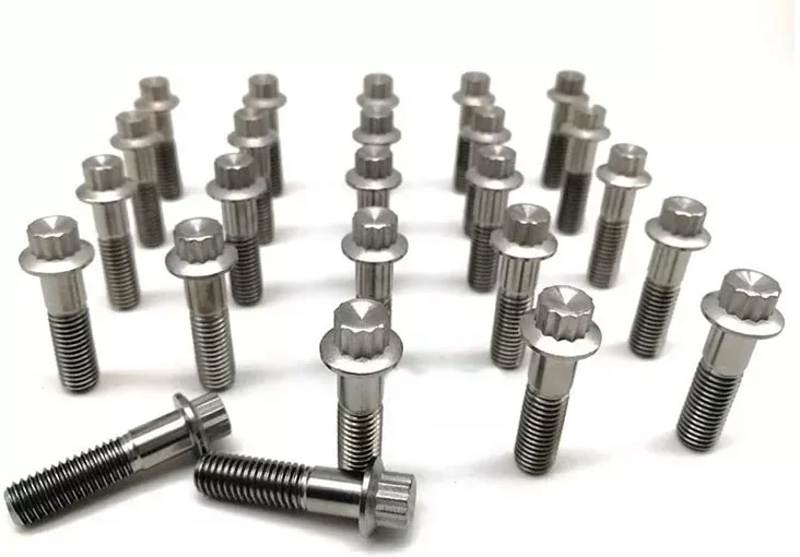 M8X32mm Titanium Bolts split rim M7 x 32mm Grade 5 for BBS