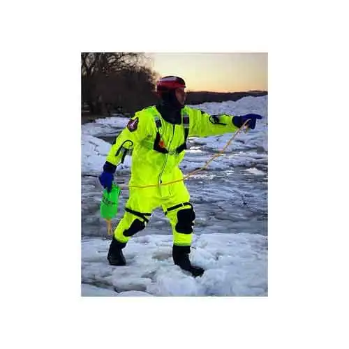 TOPA Industries Brass Teeth Ice Rescue Suit Zipper TPU Weldable Immersion Suit Ice Rescuesuit Survival Suits Zipper Open End