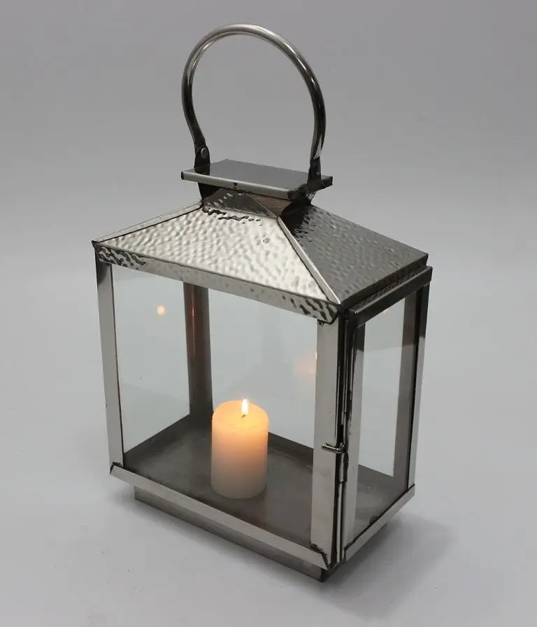 Best Sale Latest Decorative Glass Mosaic Candle Lantern Custom Matte Antique Luxury Garden Lighting Home Decor